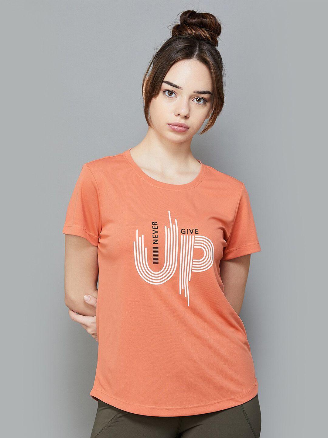 kappa women typography printed t-shirt