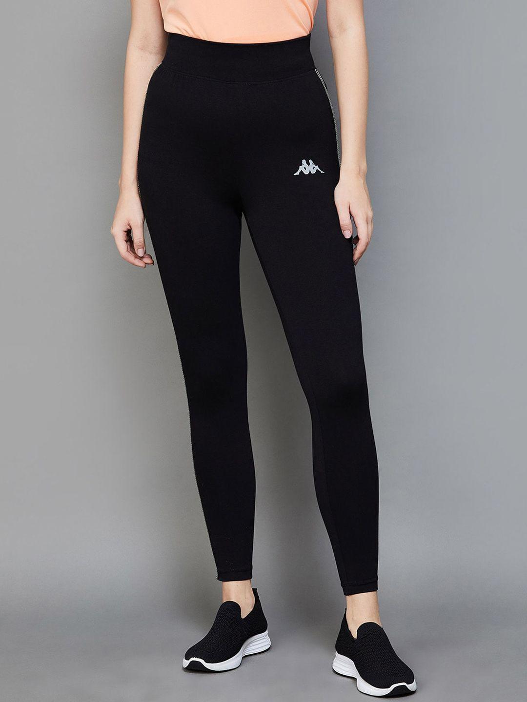 kappa cotton ankle-length gym tights
