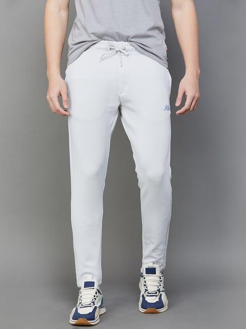 kappa grey regular fit trackpants