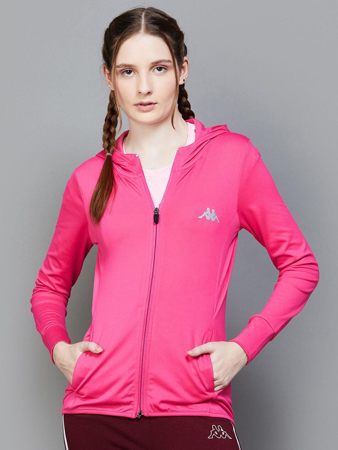 kappa hooded long sleeves sporty jacket