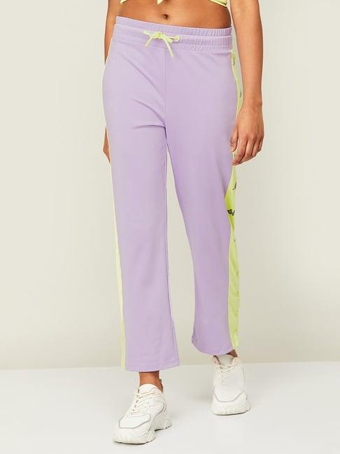 kappa lilac regular fit trackpants