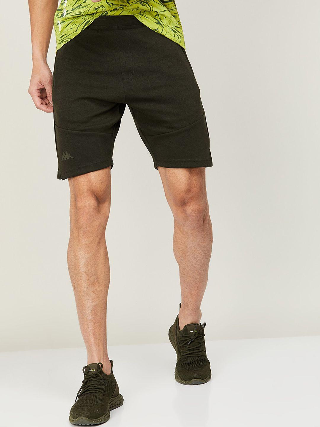 kappa men mid-rise sports shorts