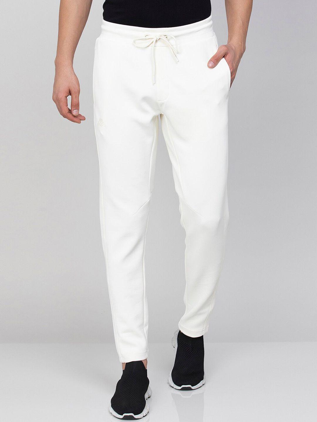 kappa men mid-rise sports track pant