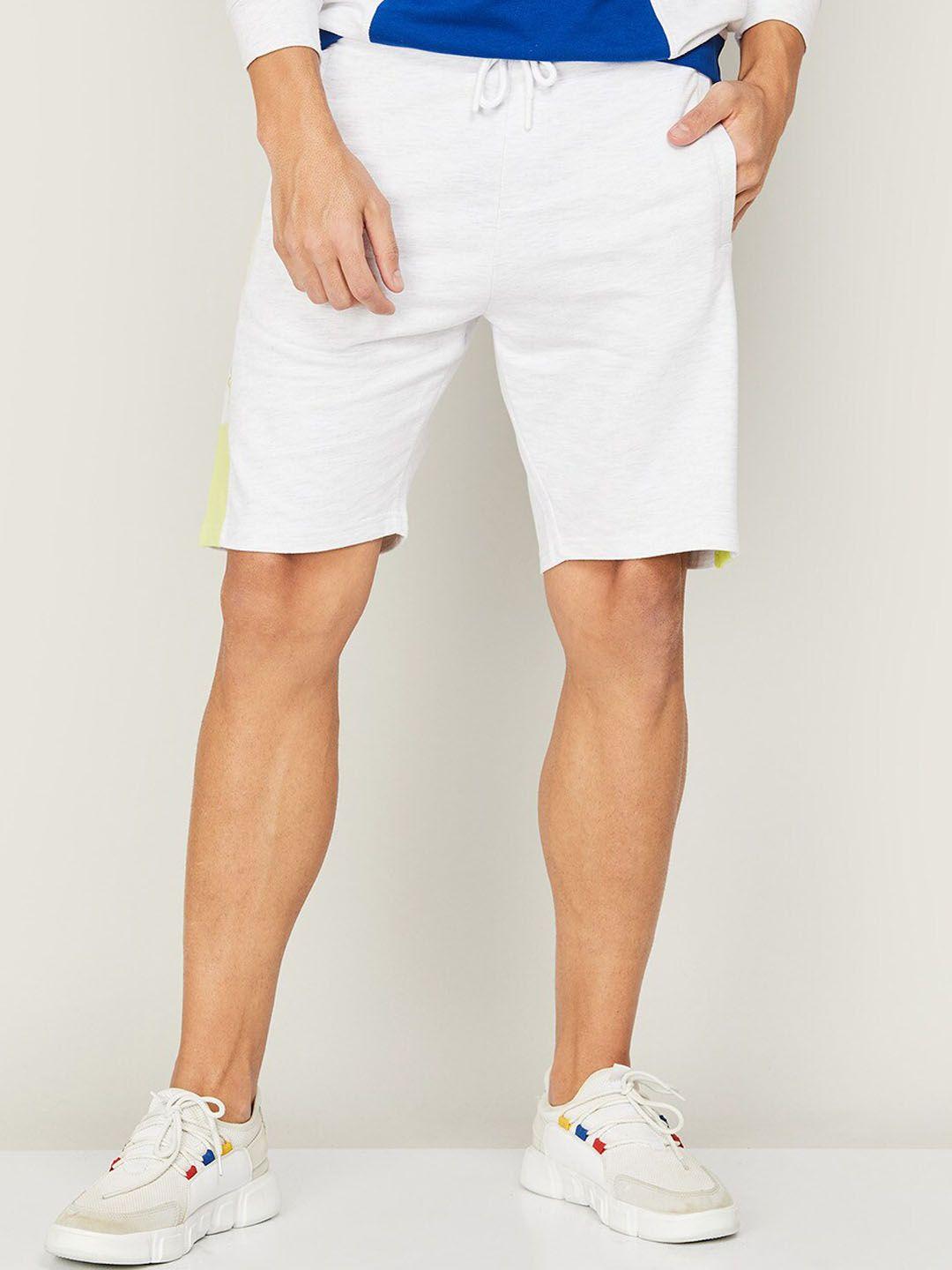 kappa men regular fit outdoor cotton shorts