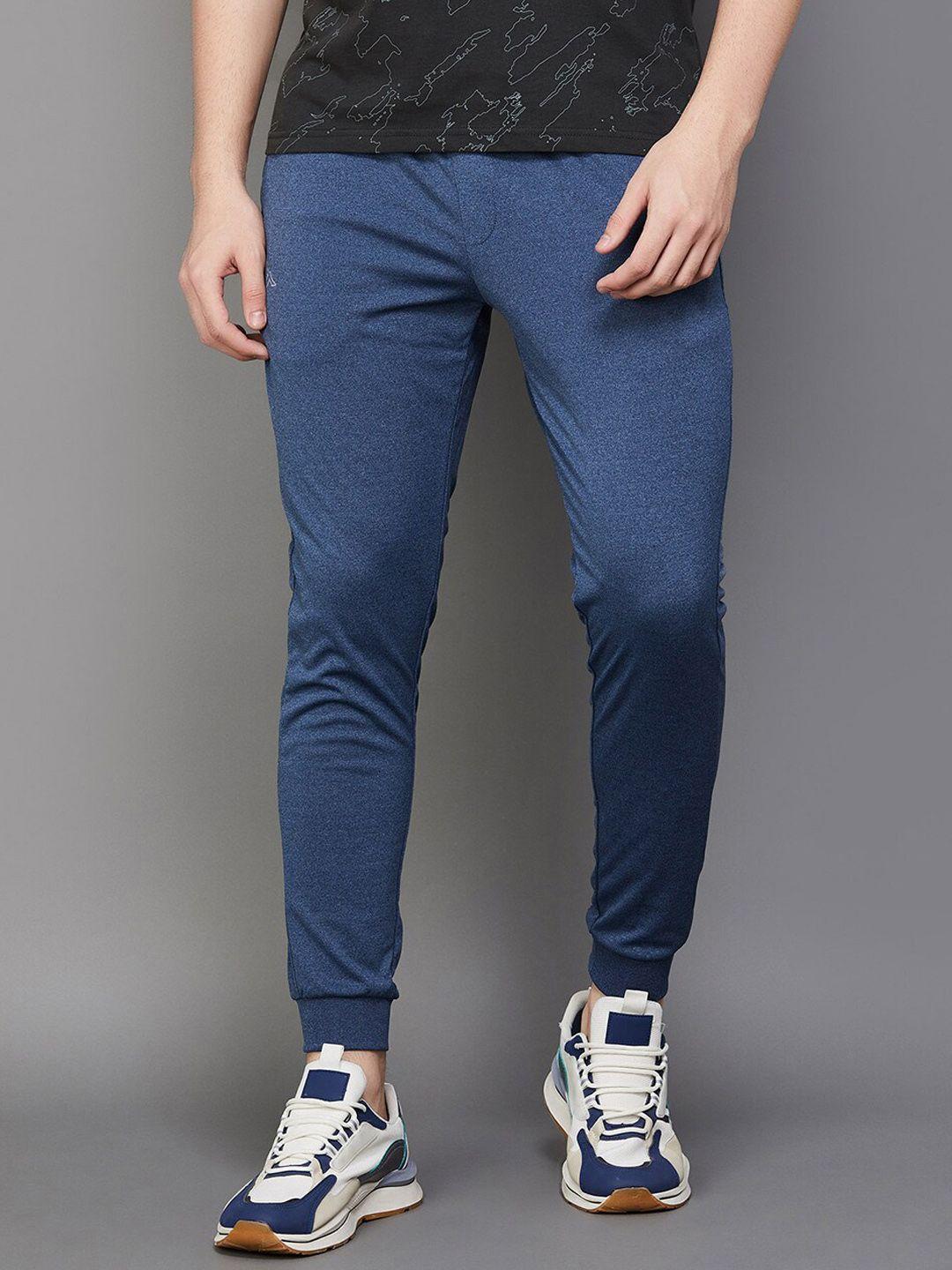 kappa men slim fit mid rise joggers