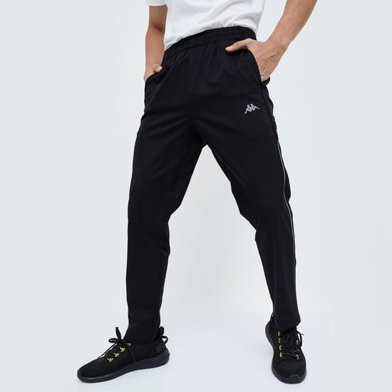 kappa men solid sports track pants