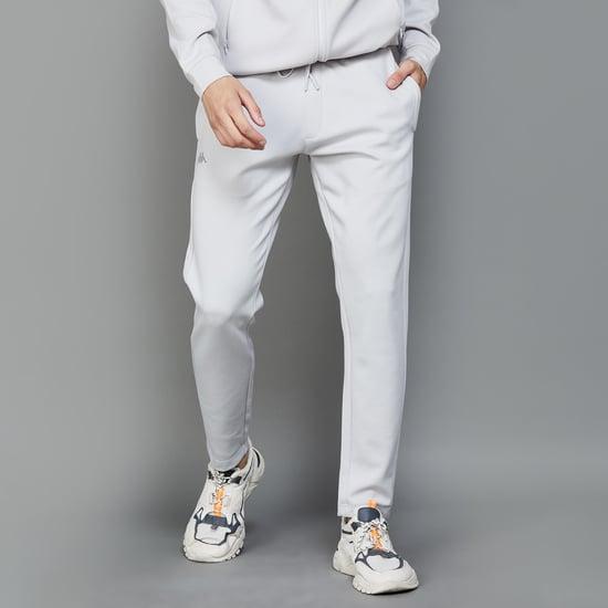 kappa men solid track pants