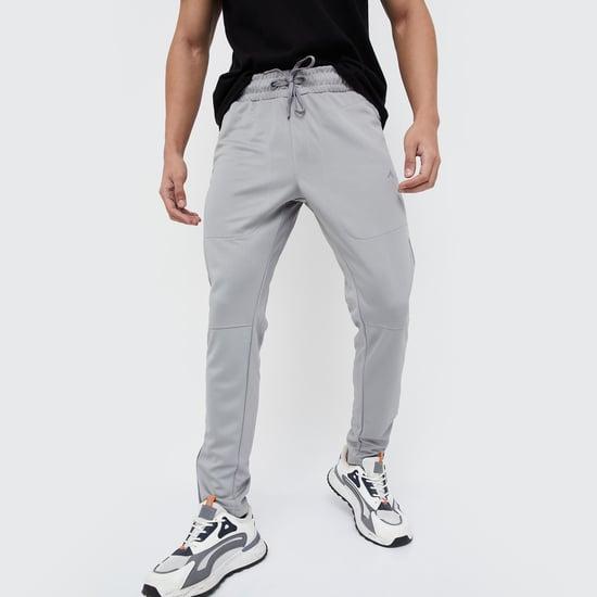 kappa men solid track pants