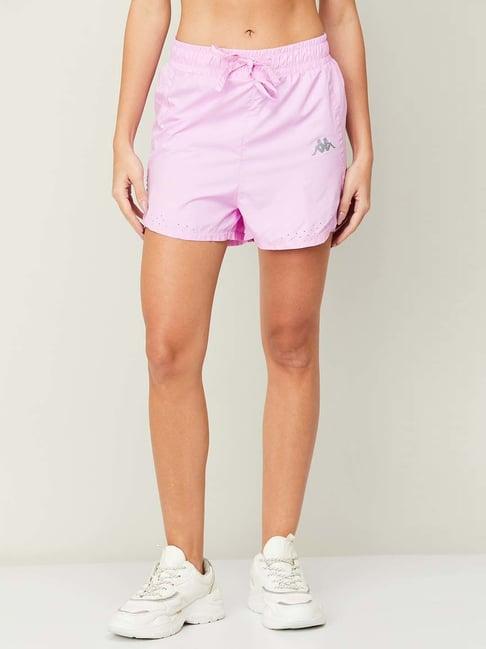 kappa purple low rise shorts