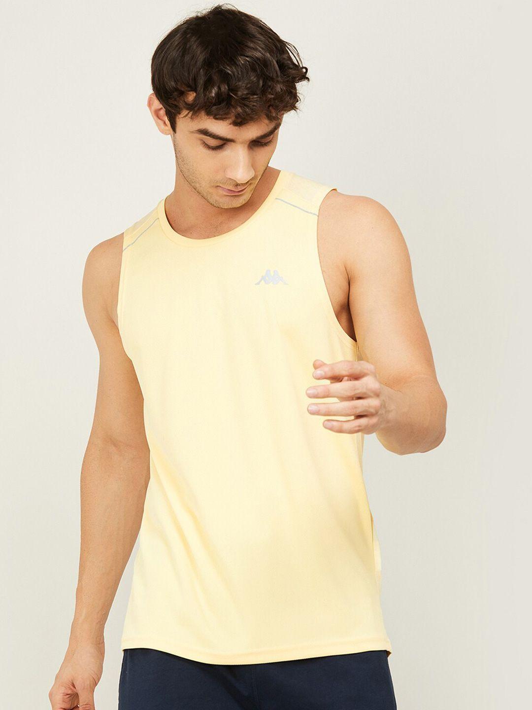 kappa round neck sleeveless t-shirt