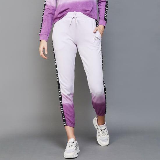 kappa women colourblocked joggers