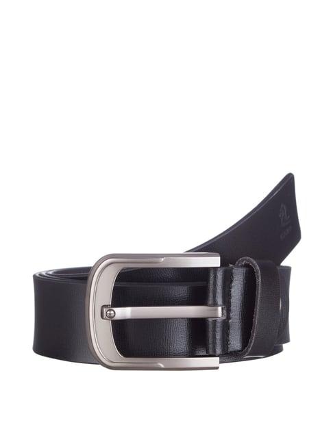 kara black waist belt for men