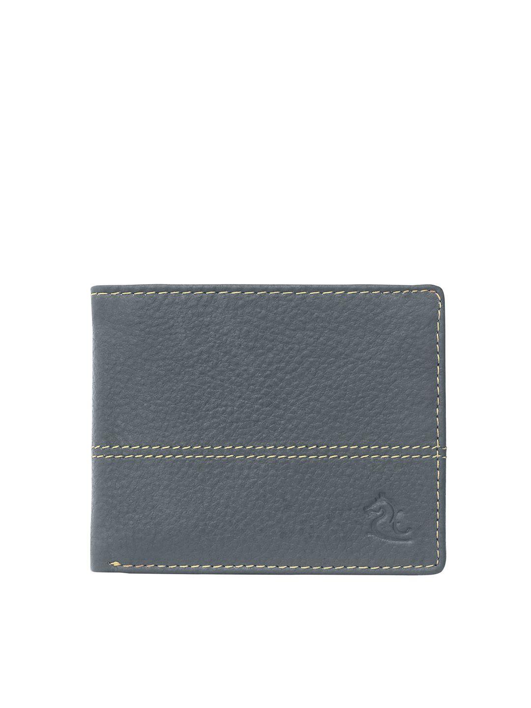 kara men two fold wallet with contrast stitch and 7 cards slots