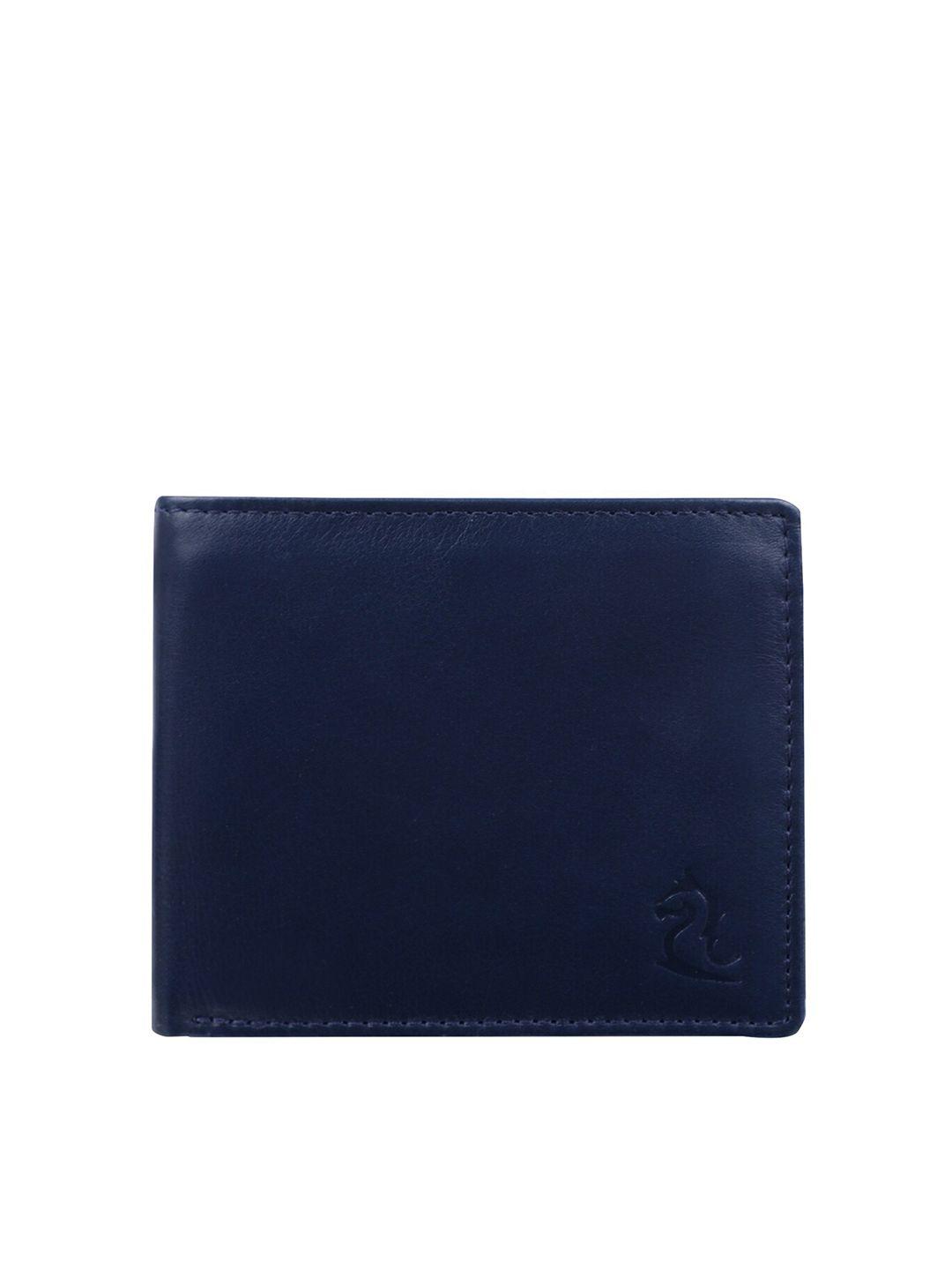 kara men blue three fold wallet