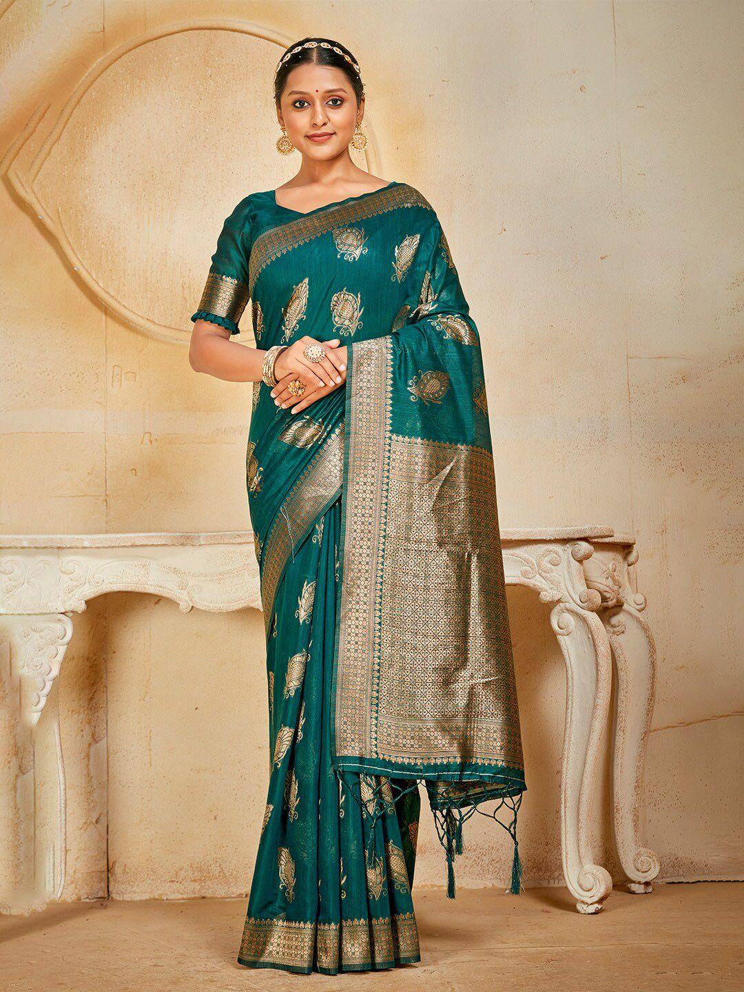 karagiri woven design zari designer banarasi saree