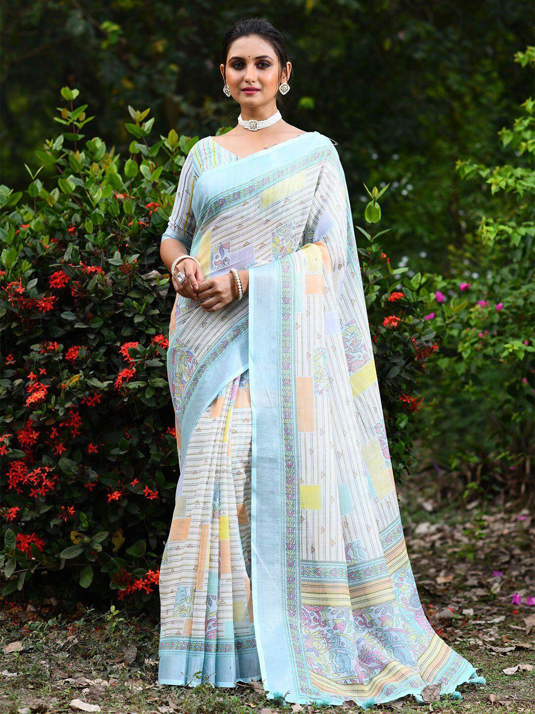 karagiri ethnic motifs printed saree