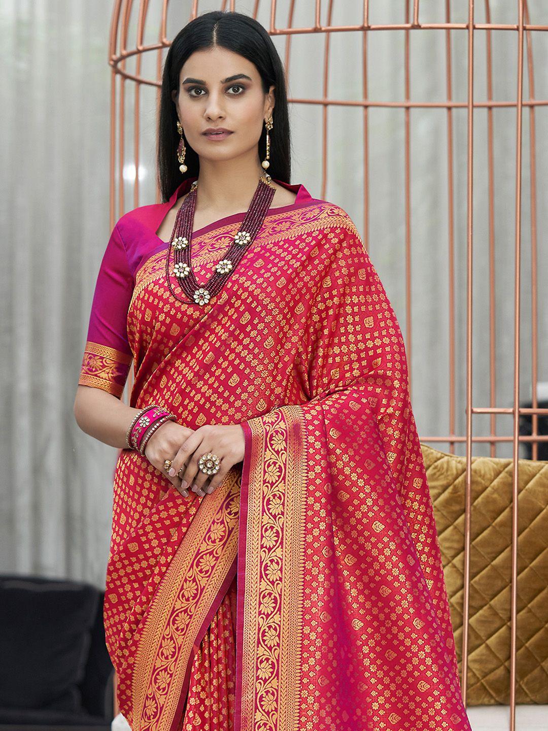 karagiri ethnic motifs zari kanjeevaram saree