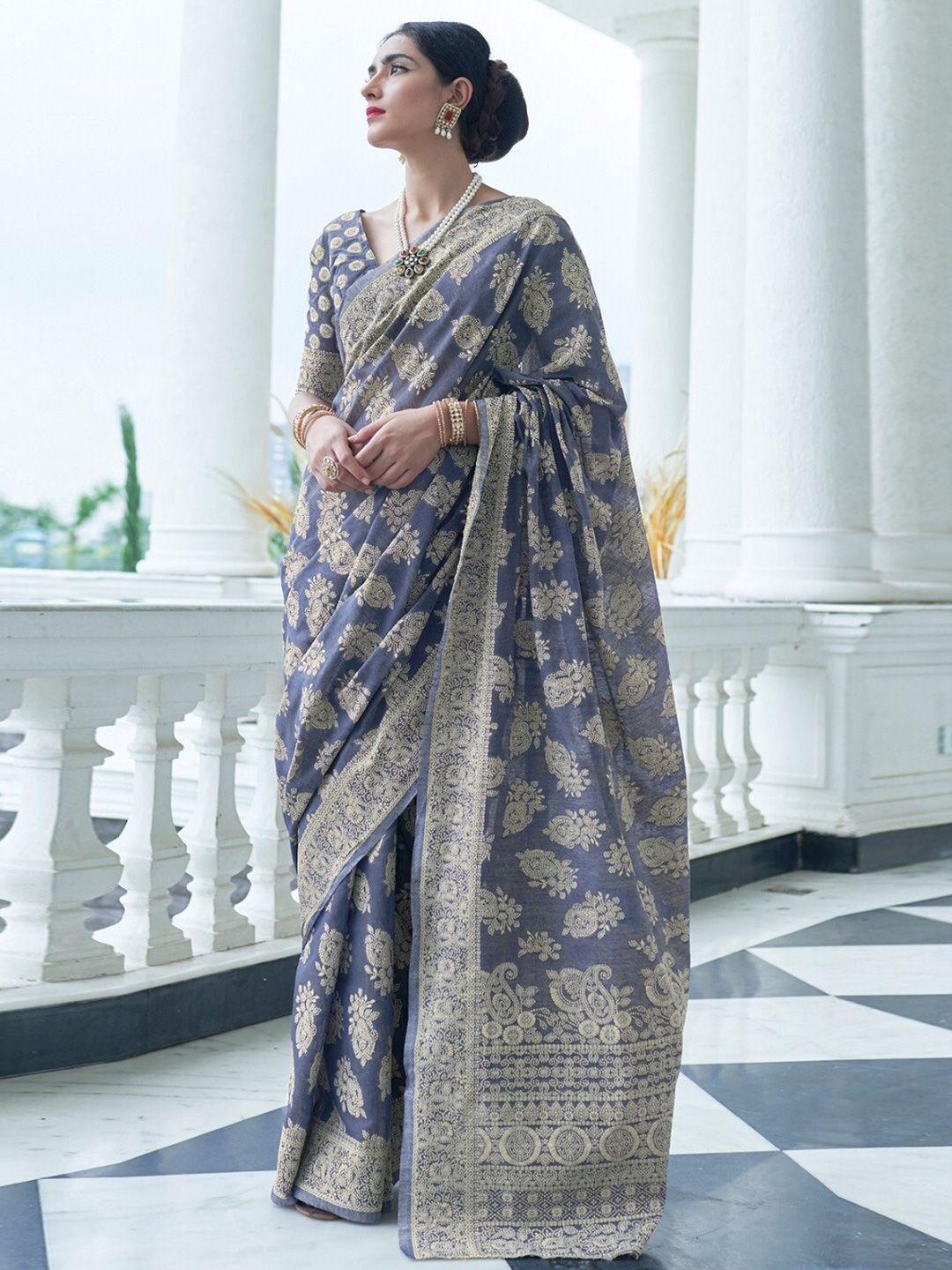 karagiri paisley zari saree