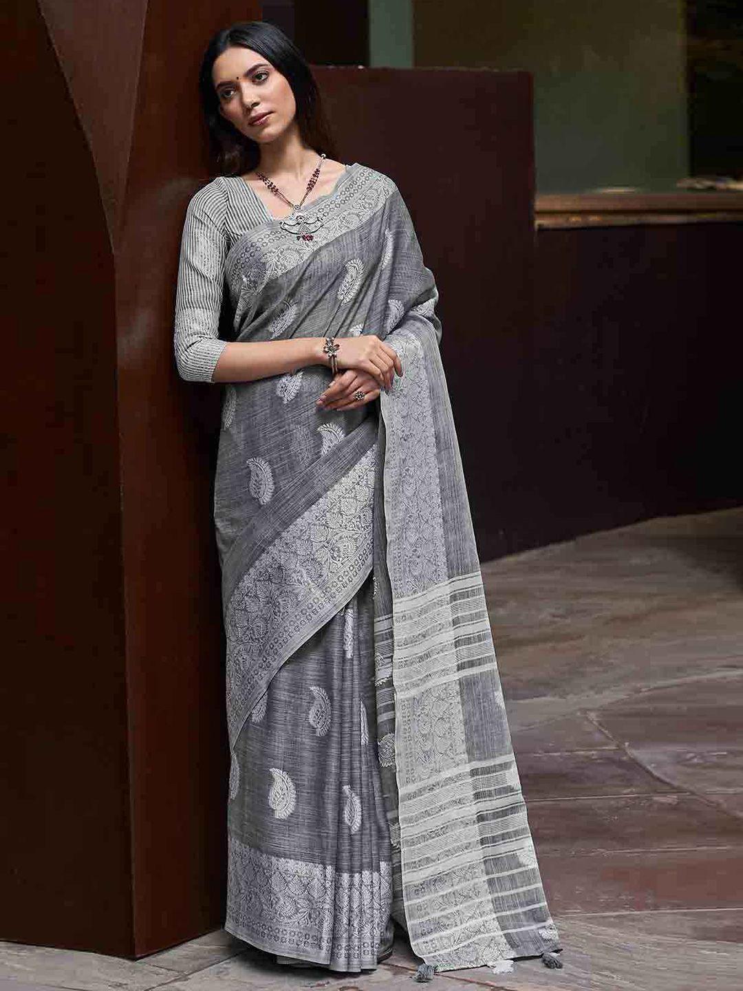 karagiri woven design ethnic motifs zari saree