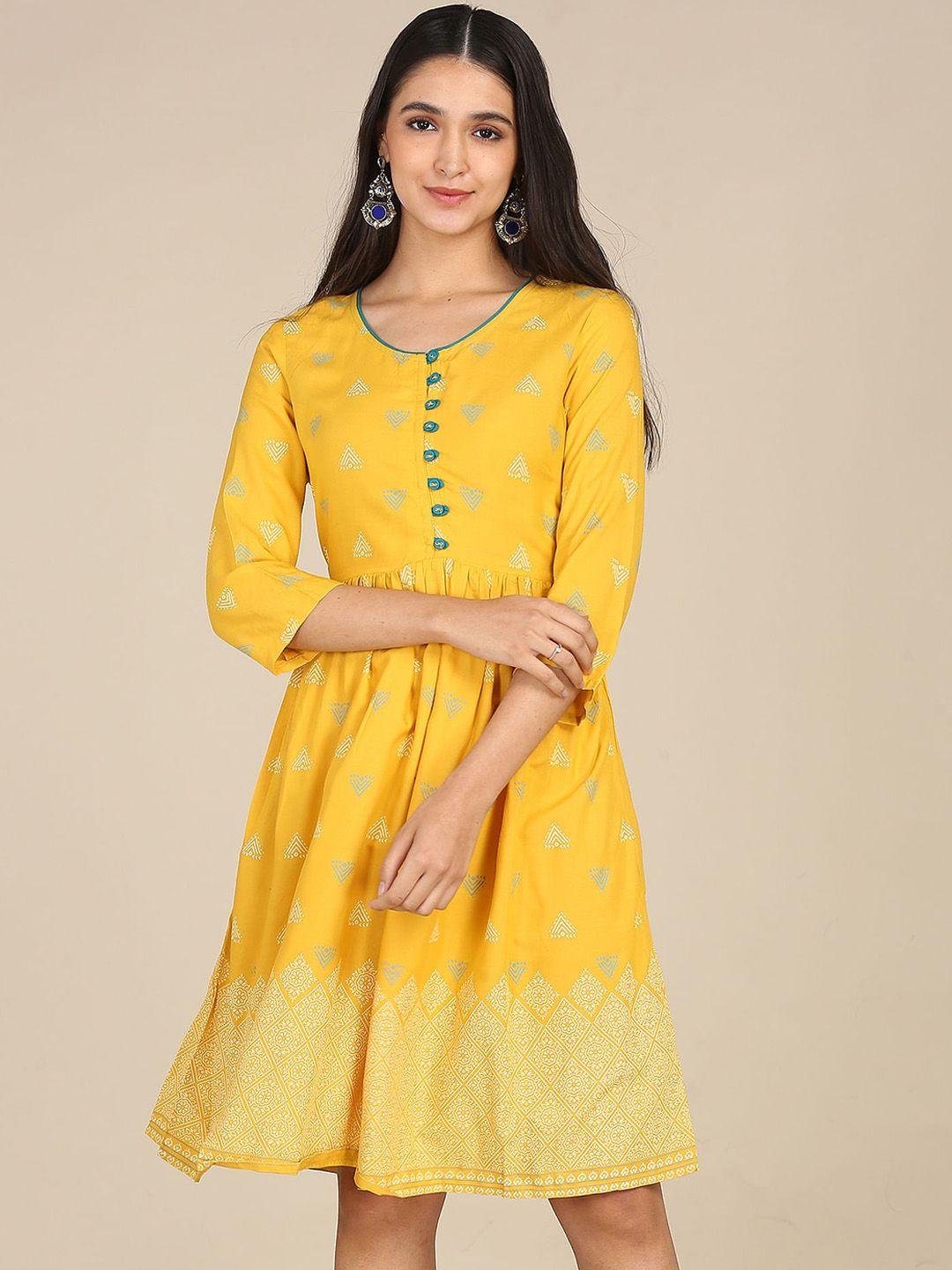 karigari yellow dress