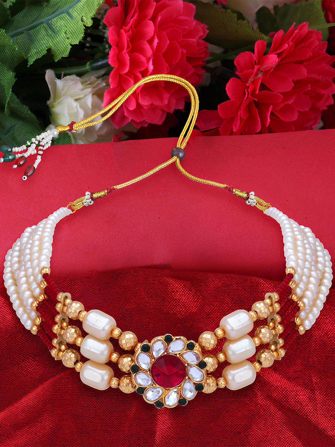 karishma kreations artificial beads necklace