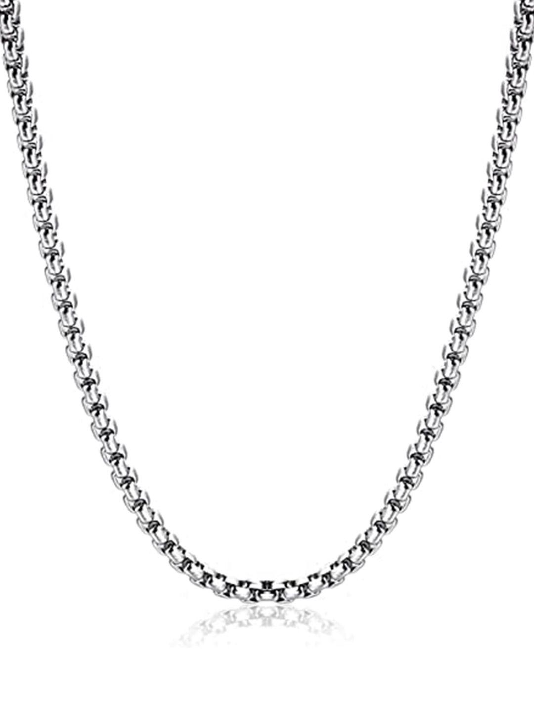 karishma kreations silver-plated chain