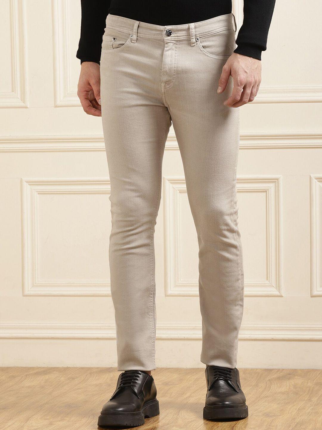 karl lagerfeld men mid-rise slim fit stretchable jeans