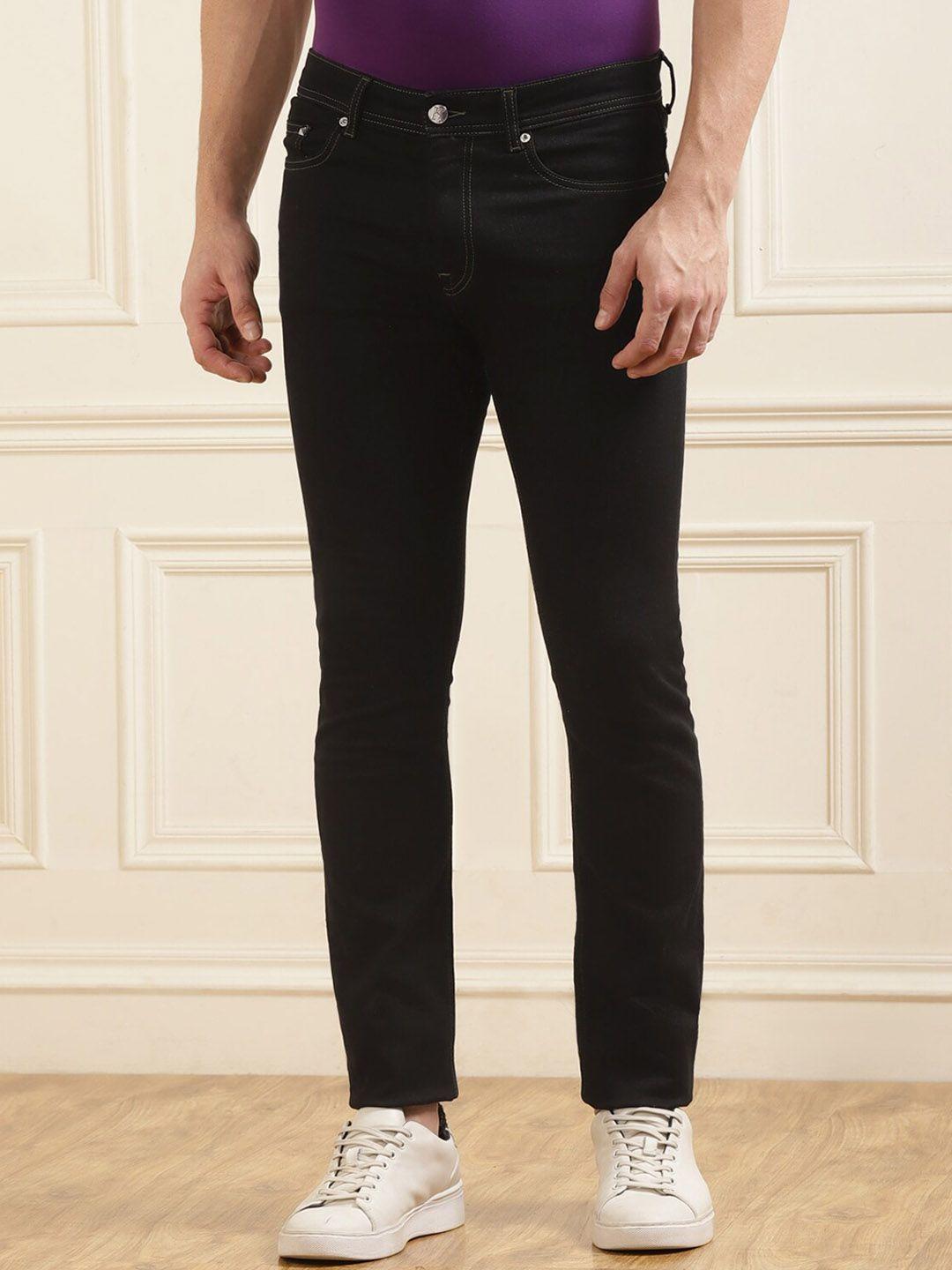 karl lagerfeld men mid-rise slim fit stretchable jeans