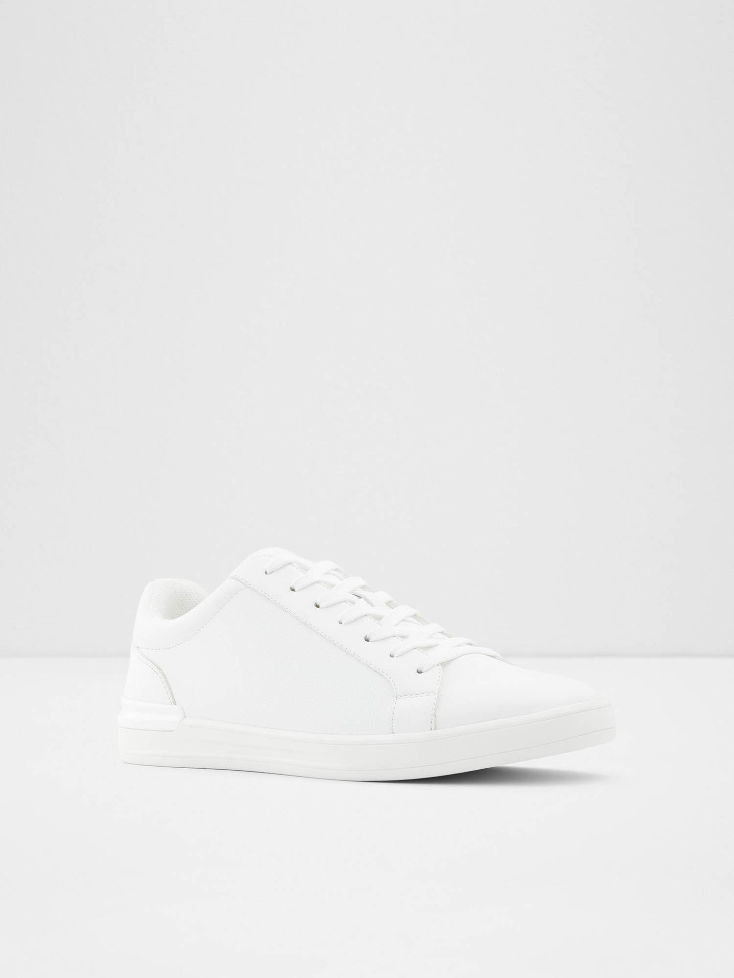 karloz solid white sneakers