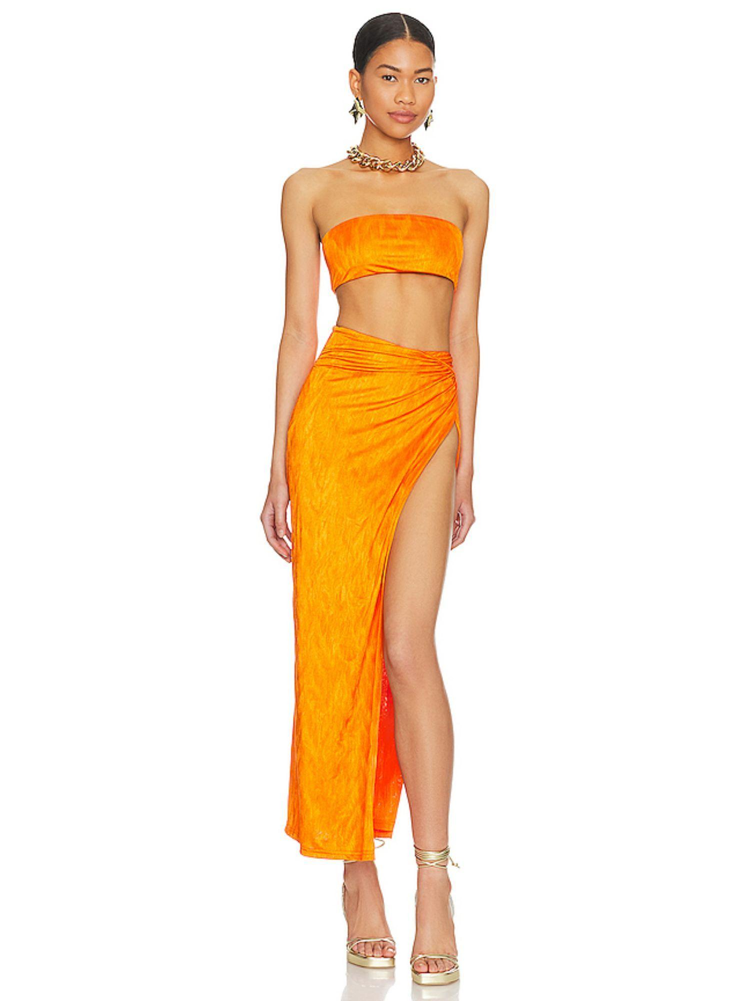 karolyna maxi skirt set