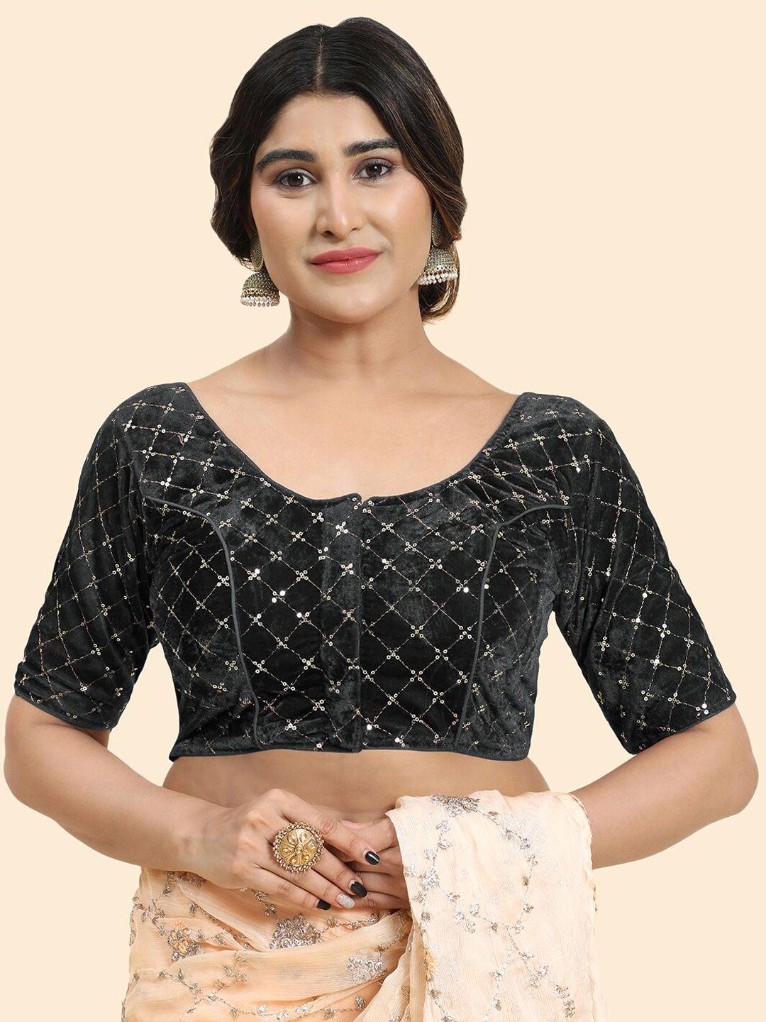 kasak embellished saree blouse
