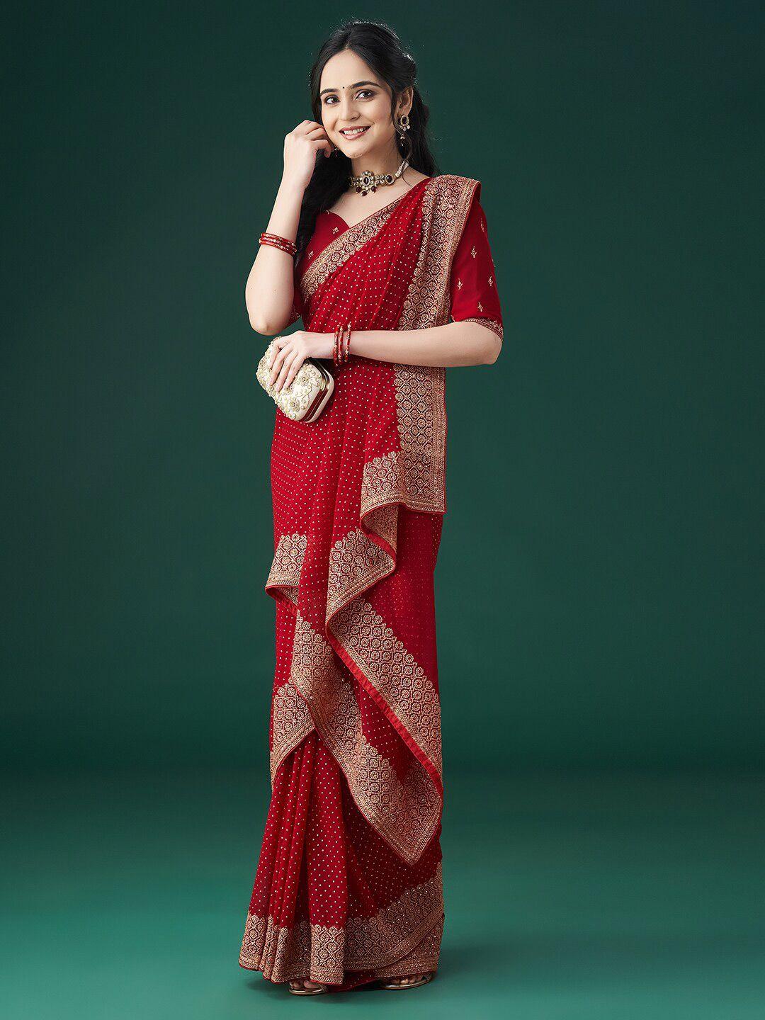 kasee embellished beads and stones sarees