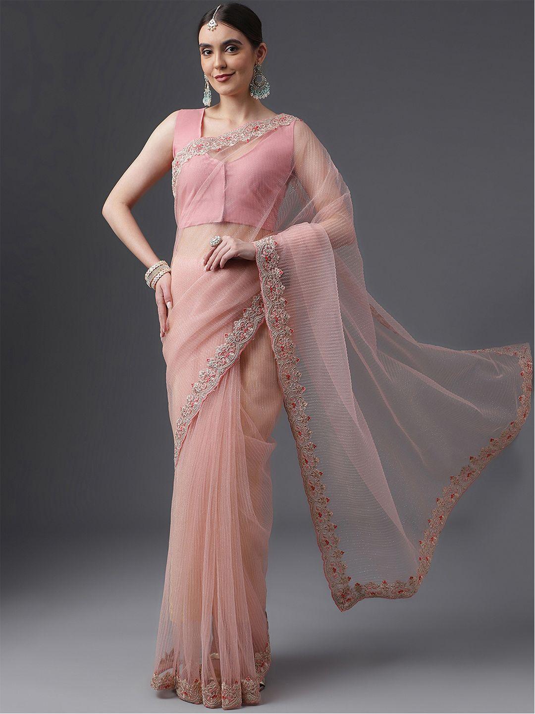 kasee embellished net saree