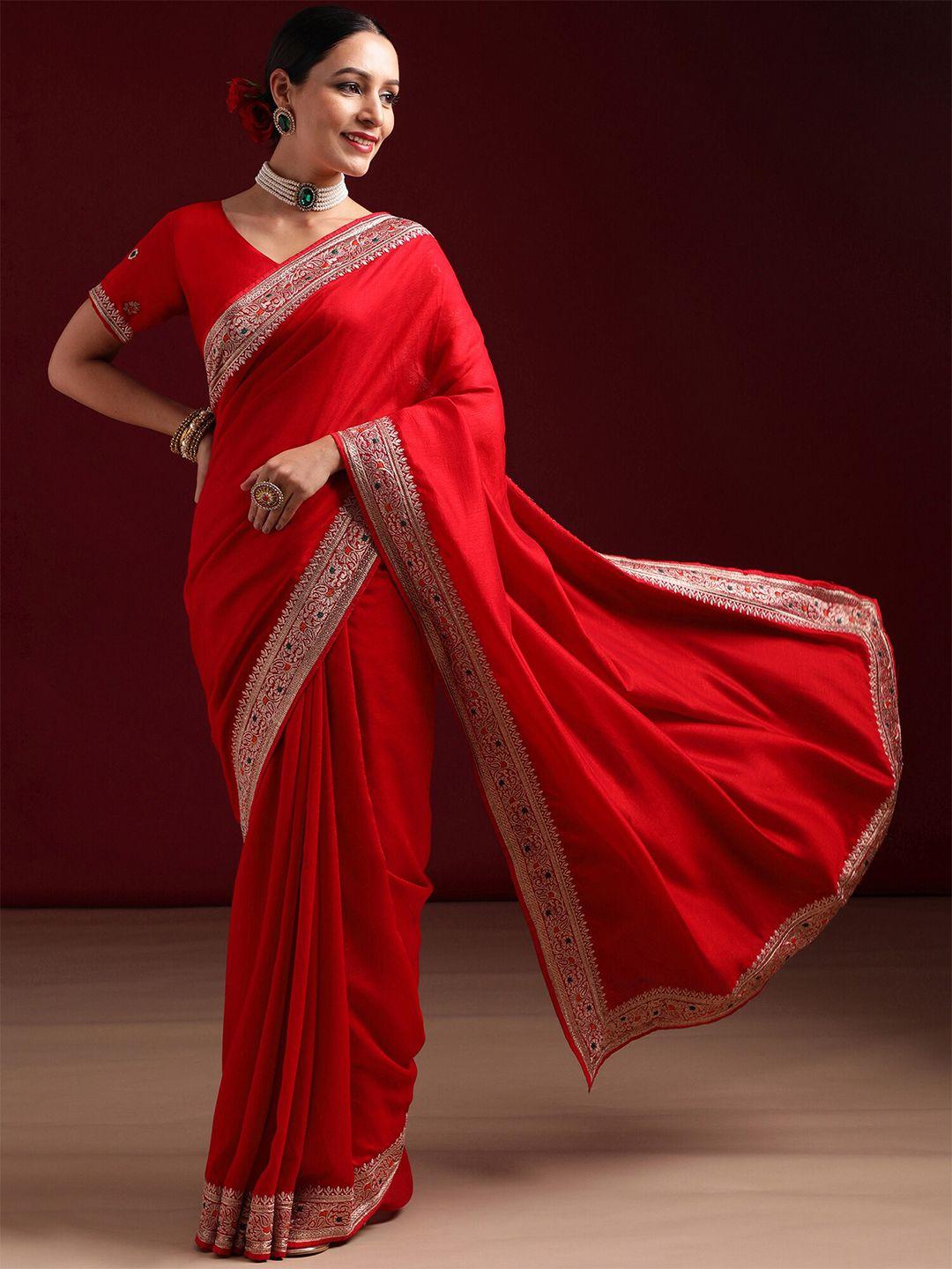 kasee embroidered saree