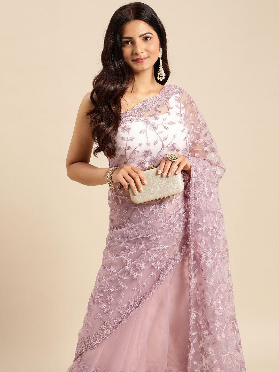 kasee floral net saree