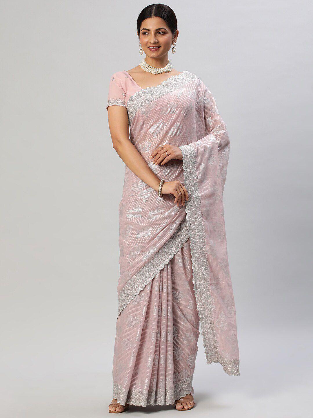 kasee floral printed saree