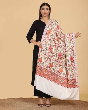 kashmiri embroidered shawl