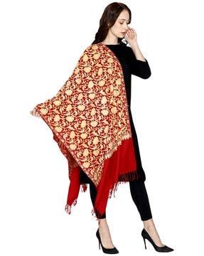 kashmiri embroidered stole