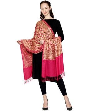 kashmiri embroidered stole