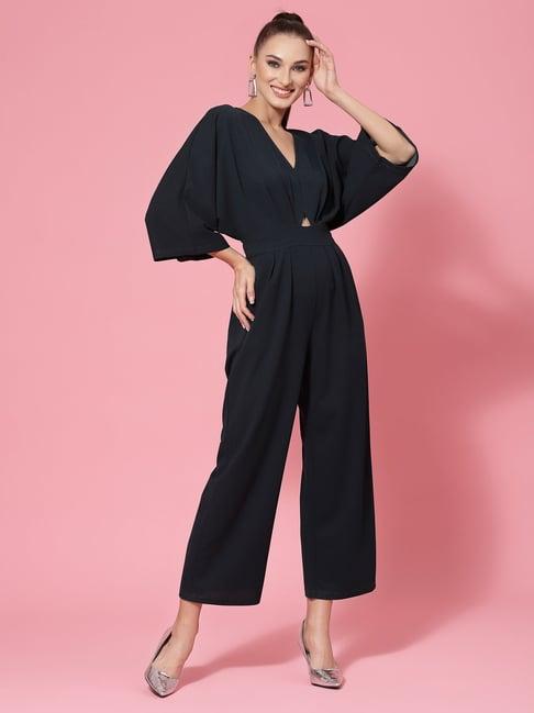 kassually navy maxi jumpsuit