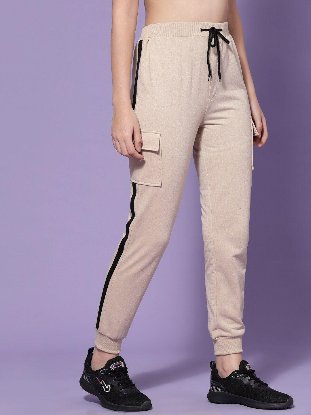 kassually women loose fit flap pocket joggers