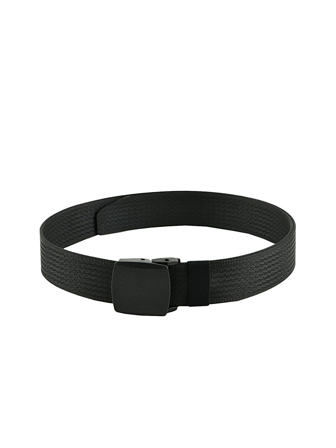 kastner men black solid belt