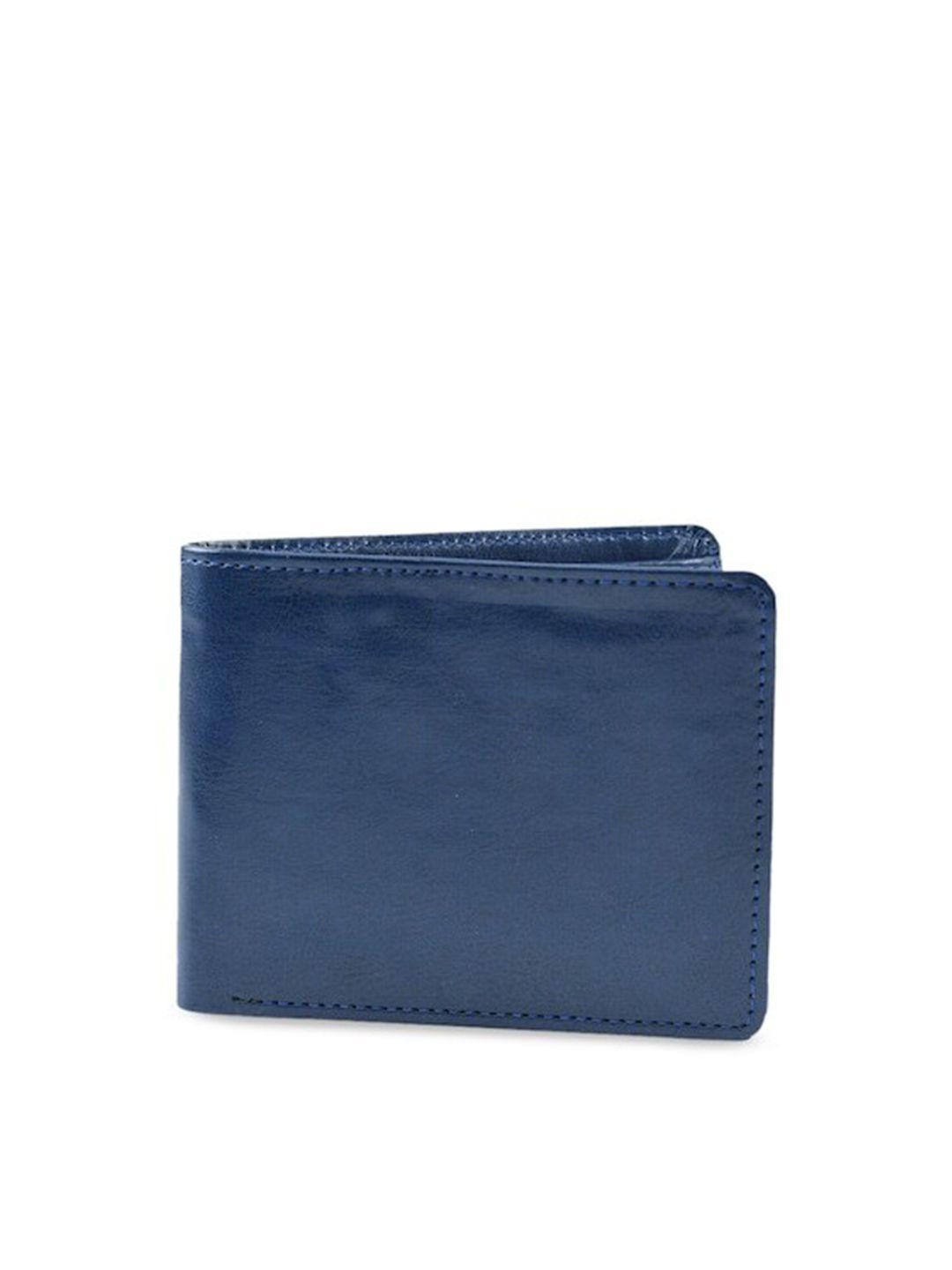 kastner men blue pu two fold wallet