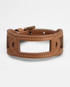 kate leather bracelet