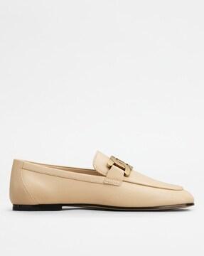 kate leather loafers