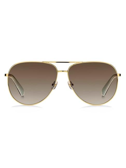 kate spade brown pilot sunglasses for women