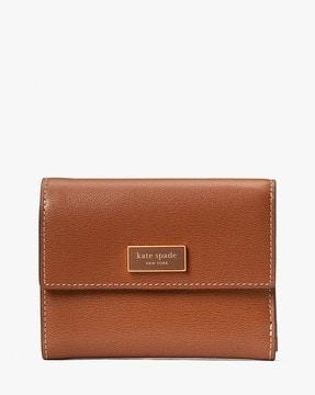 katy bi-fold flap wallet
