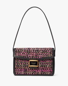 katy tweed medium shoulder bag