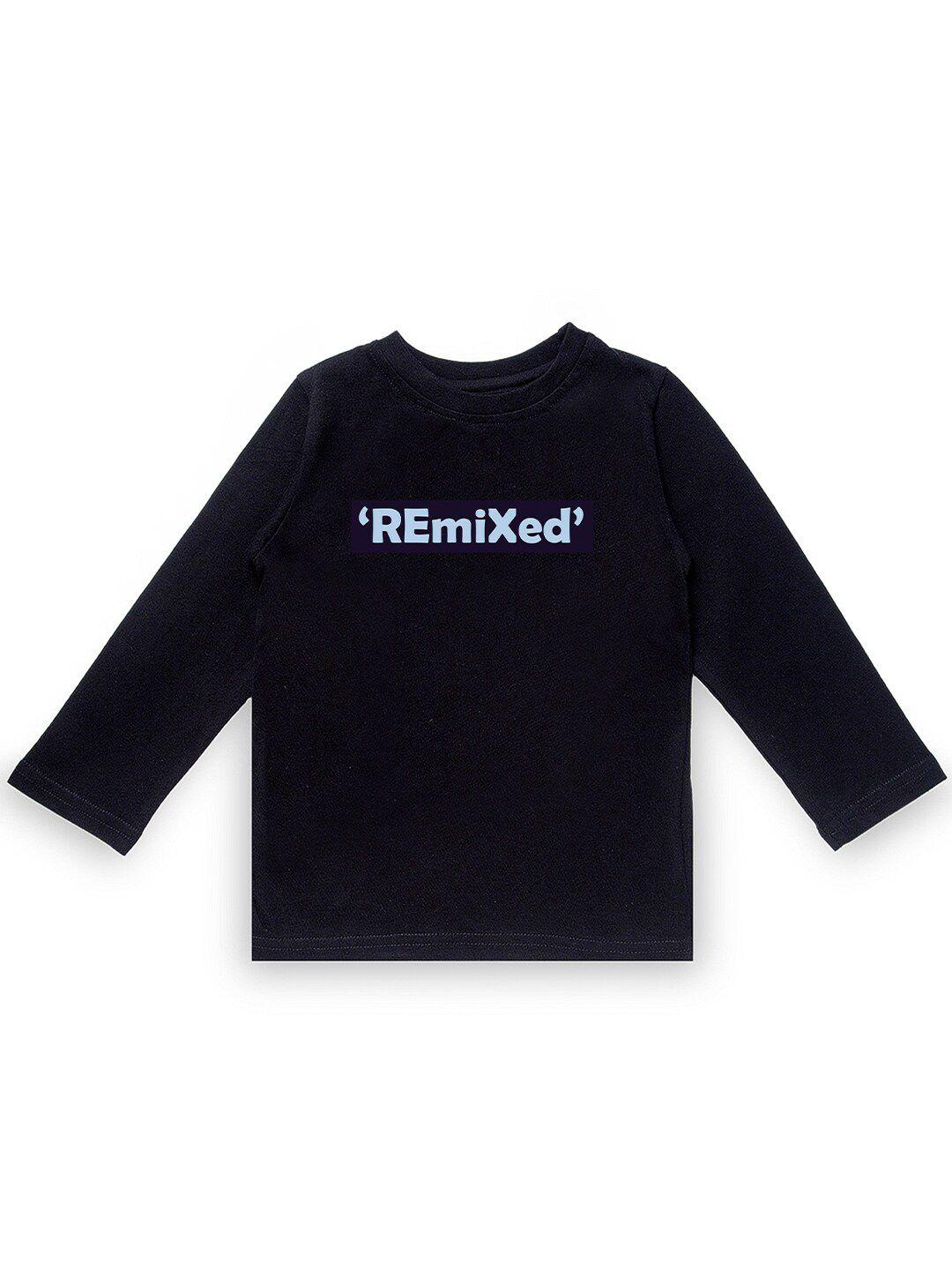 kavee-boys-black-typography-t-shirt