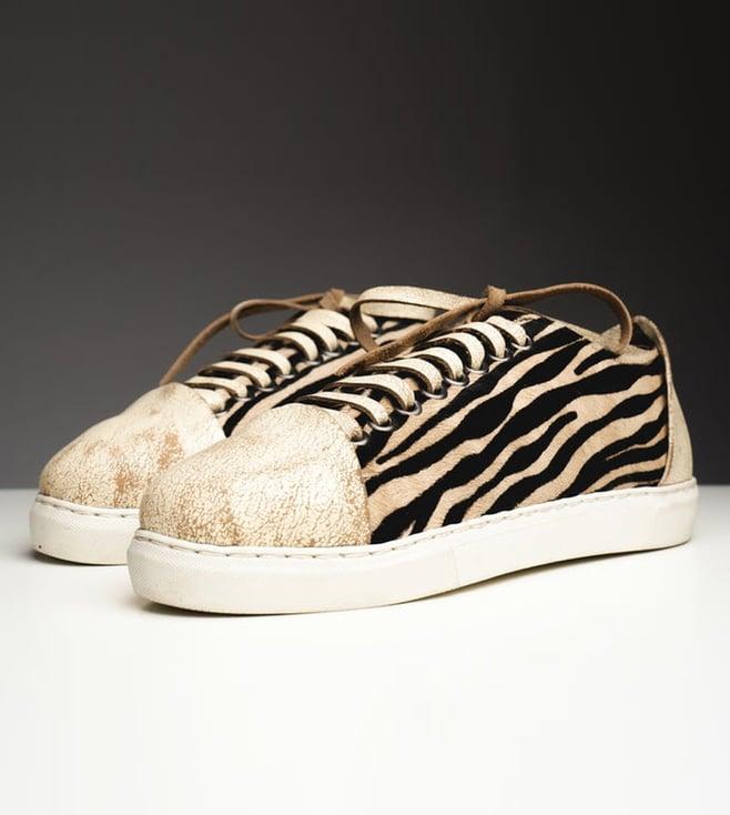 kavith zebra hairon sneakers